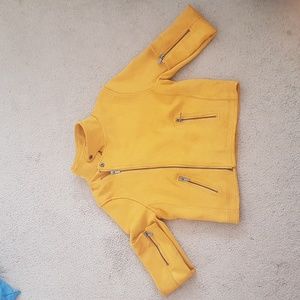 Shinestar Mustard Yellow Jacket
